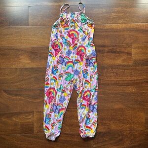 Posh Peanut Raina Sleeveless Smocked Jumpsuit 4T